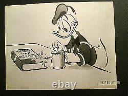 Walt Disneydonald Duck (victoire Par L'énergie Aérienne) Orig, 1943 Film Animé
