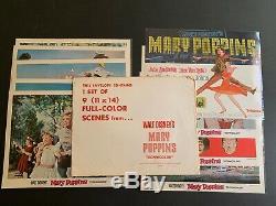 Walt Disneys 1964 Mary Poppins 11 Par 14 Cartes D'entrée
