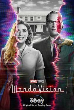 Wanda Vision Teaser Original Double Sided 27x40 Movie Poster Directement De Disney