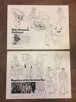 Who Framed Roger Rabbit Style Guide - 18 Fiches Modèles (walt Disney 1987)