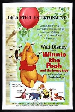 Winnie The Pooh Et L'arbre De Miel Cinemasterpieces 1966 Affiche De Film Disney